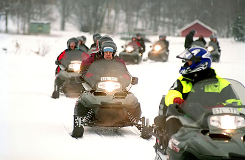 Maine Snowmobiling